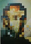 Salvador Dali Wall Art - Lincoln in Dali Vision